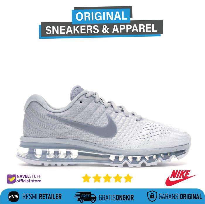 NIKE Air Max 2017 Pure Platinum/Wolf Grey/White/Off White Original