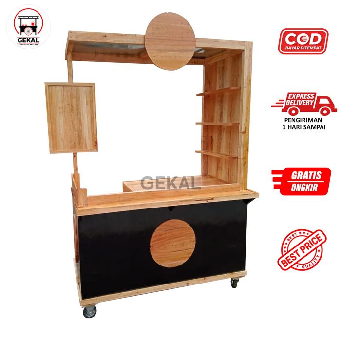 Gerobak Es Teh Jumbo / Gerobak minuman / Booth