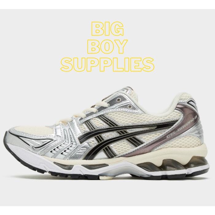 Asic gel kayano 14 cream black women size