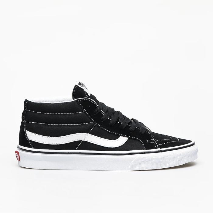 Vans Sk8 Reissue Mid Black White ORIGINAL RESMI