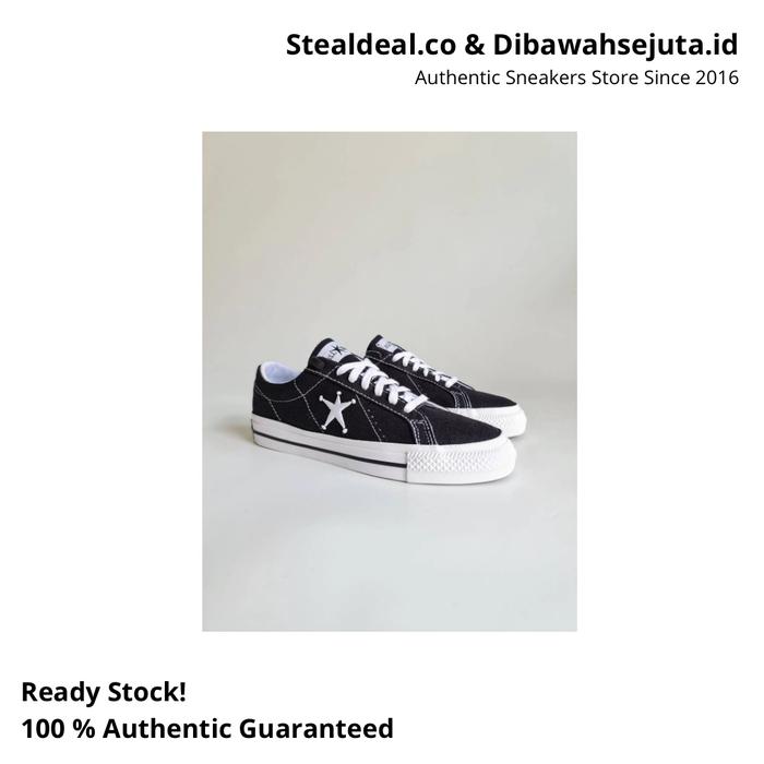 CONVERSE ONE STAR HEMP STUSSY BW