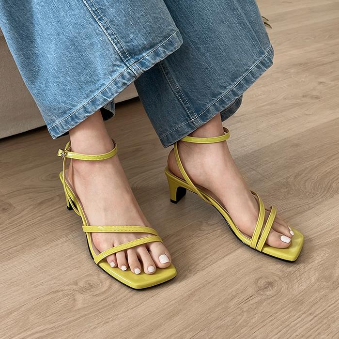 SAPPUN Heinz Strap Sandal Heel