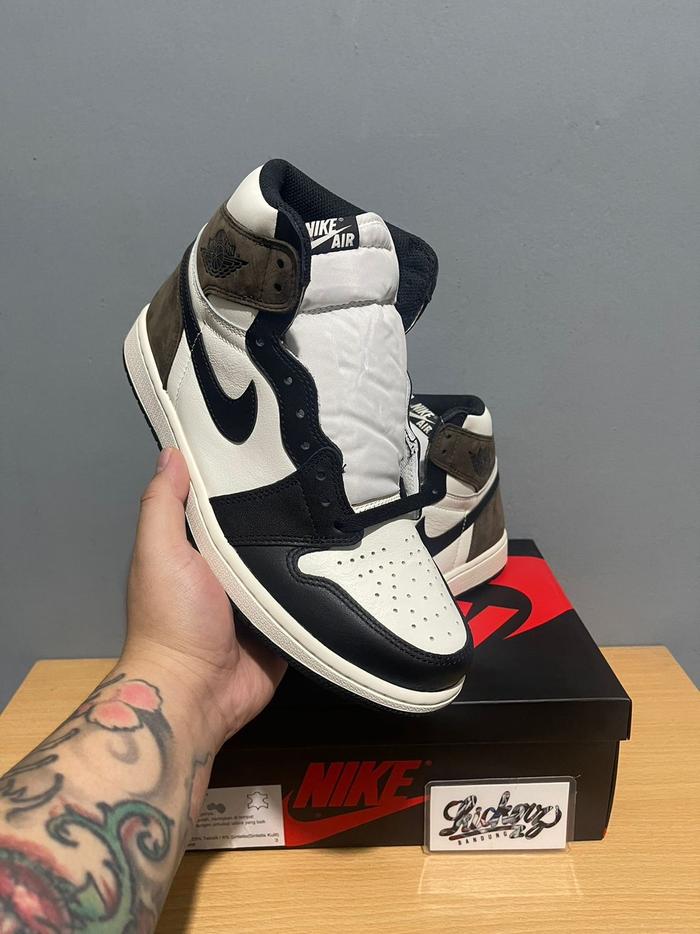 air jordan 1 high dark mocha authentic