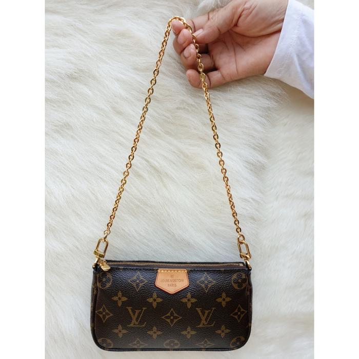 Tas Handbag Shoulder Bag Mini Pesta Kulit Asli Wanita Second Preloved