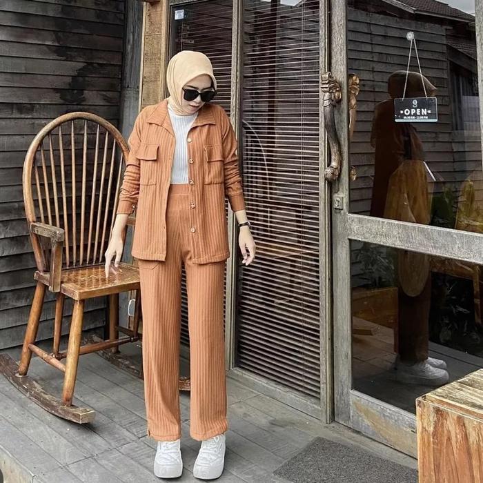 Karina Set Long Knit