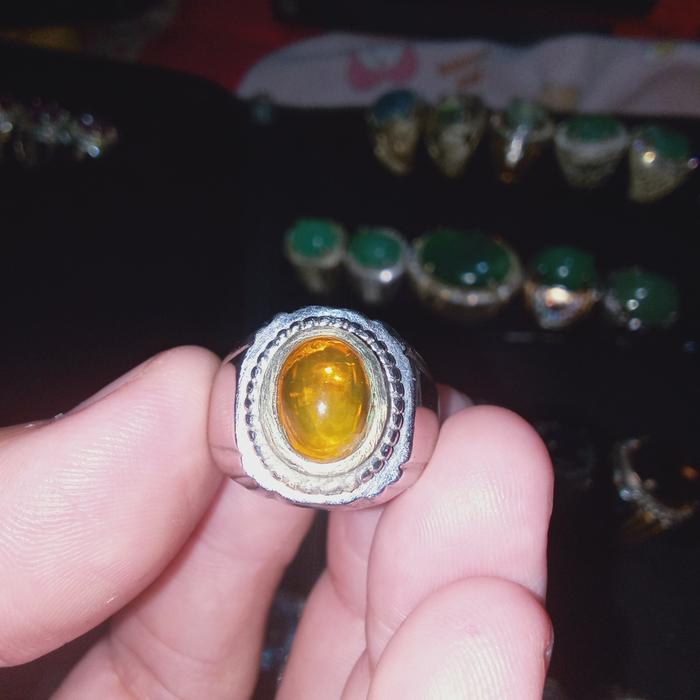 Permata wello Opal fire Opal natural