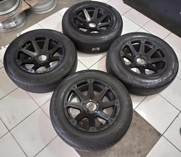 Velg Mobil Bekas Racing OFF-ROAD Ring 16 PnP Terios Rush Inova + Ban