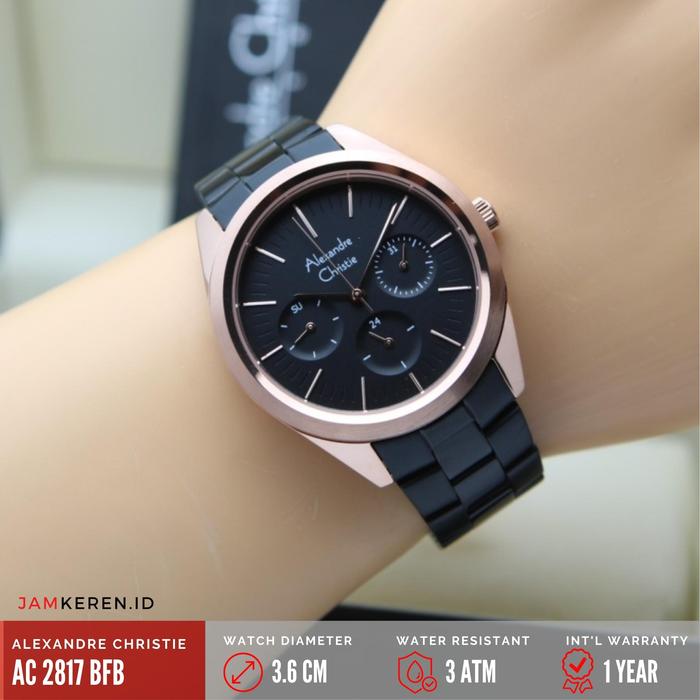 Jam Tangan Wanita Alexandre Christie 2817 AC2817 AC 2817 BF Original