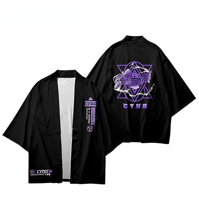 Kimono Haori Yukata Cosplay Anime Genshin Impact Cyno