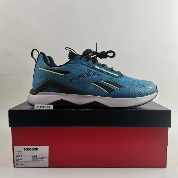 Sepatu Reebok Nanoflex Adventure Tr Men Training Shoes - Steely Blue