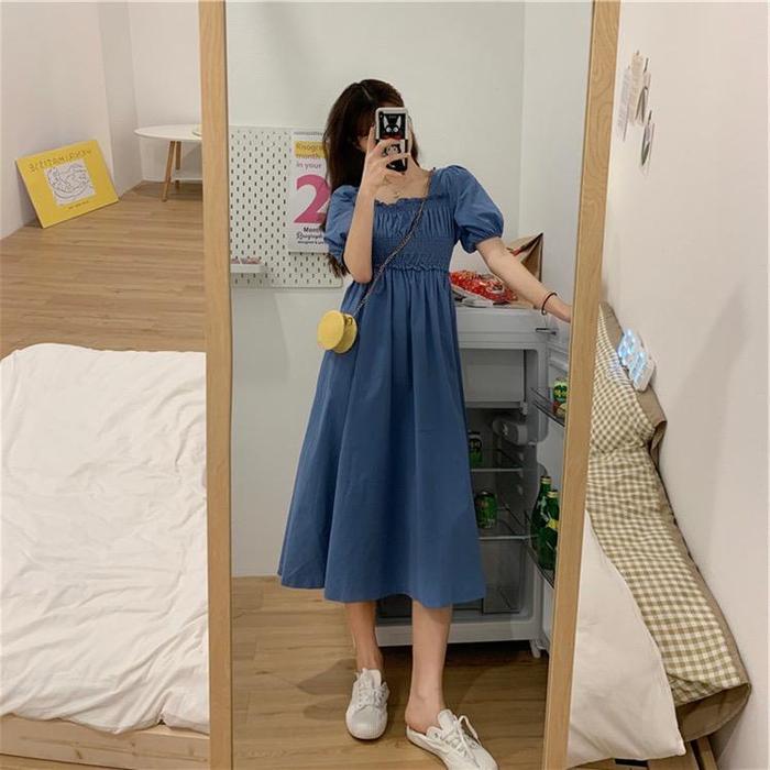 Toply shop dres korea/dres pesta/dres kondangan/korea long dres