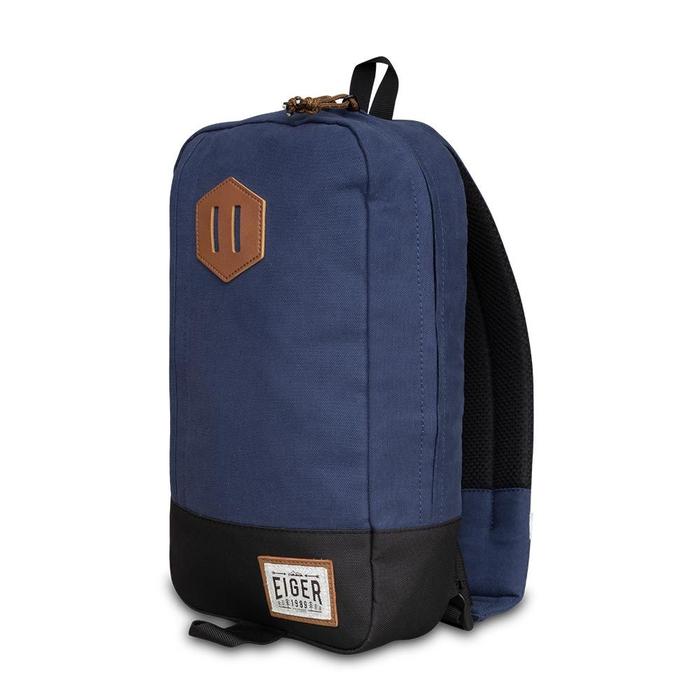 Tas Selempang Eiger 910005162 Blue Z-Diario Sling Bag Canvas 7L