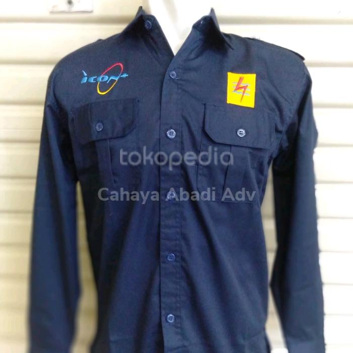 Kemeja ICONNET PLN Baju ICONNET PLN Icon Plus