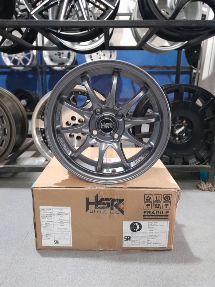 pelek hiroshima hsr r14 buat mobil agya brio ayla dll