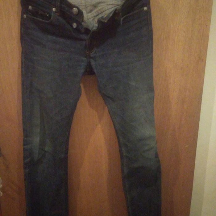 Jeans Denim APC Petit Standard Selvedge Used Bekas Size 26 Fit 28