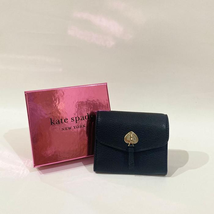 Kate spade marti pebbled leather black