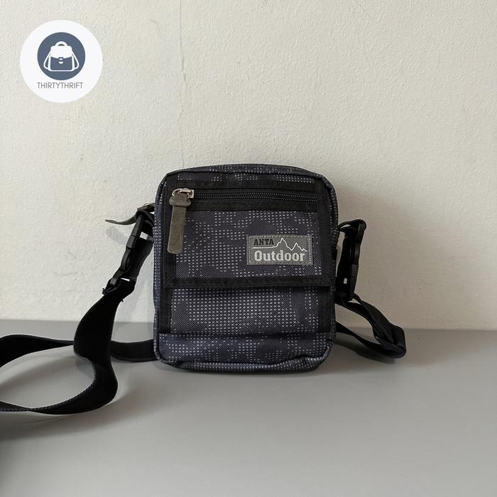 Tas Selempang Anta Outdoor Grey Sling Bag Preloved
