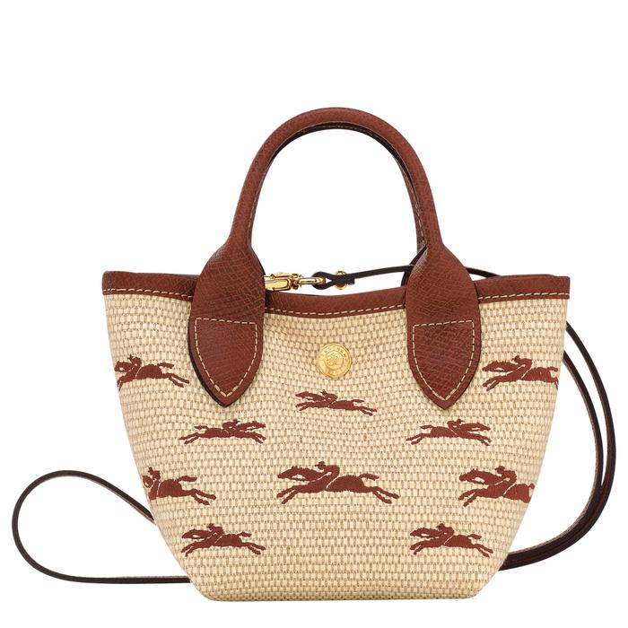Longchamp le panier pliage basket xs brown/longchamp original