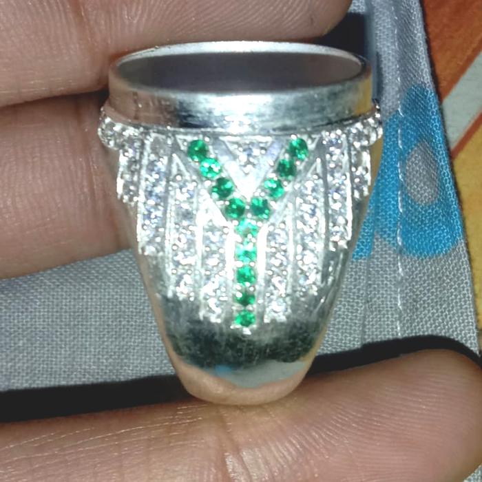 Ring perak model tanam