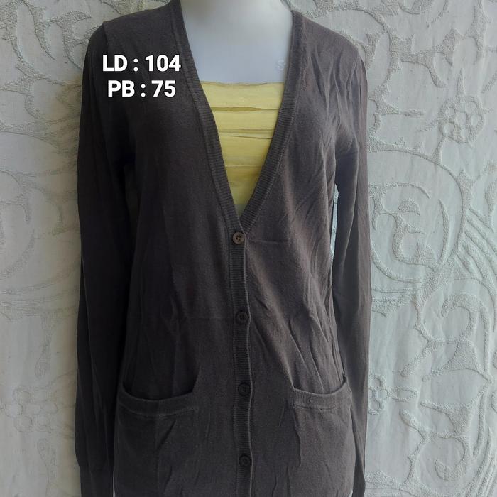 Cardigan Rajut/Knitwear Premium BrandedMoussy