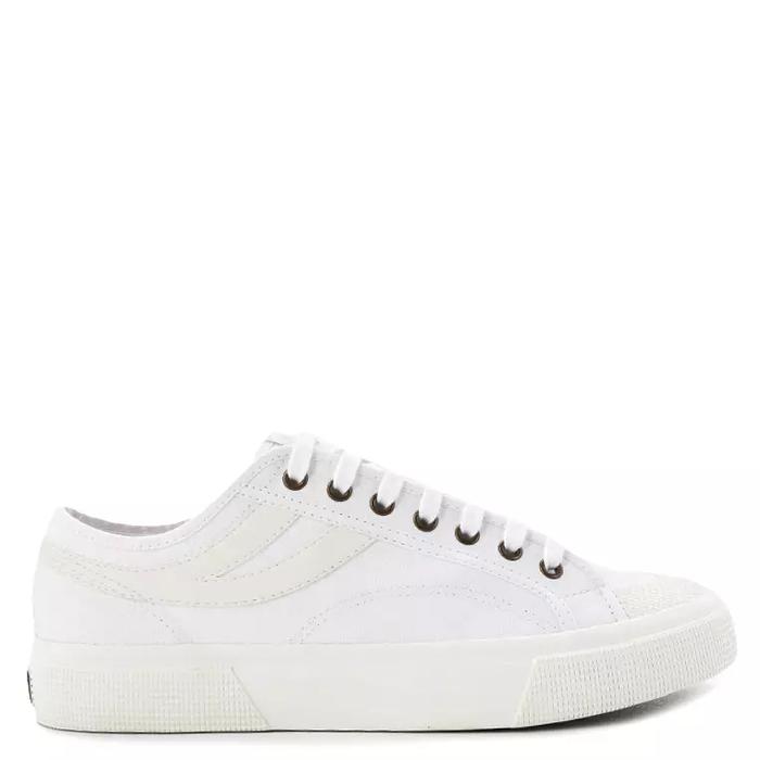 SUPERGA - SEPATU SNEAKERS WANITA ORIGINAL - 2750 Panatta 3.0 IN WHITE