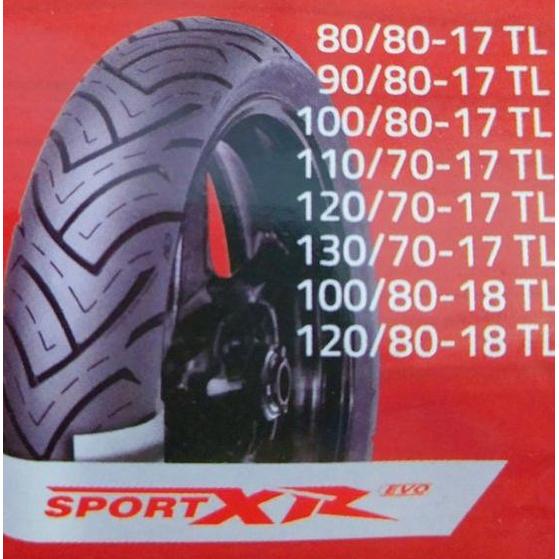 BAN FDR 120-70-17 SPORT XR EVO TUBELES FDR SPORT XR EVO 120 70 17