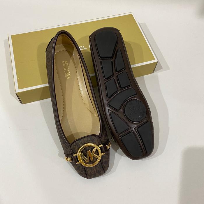 Michael kors fulton moc pyramid stud brown 6 - 7.5
