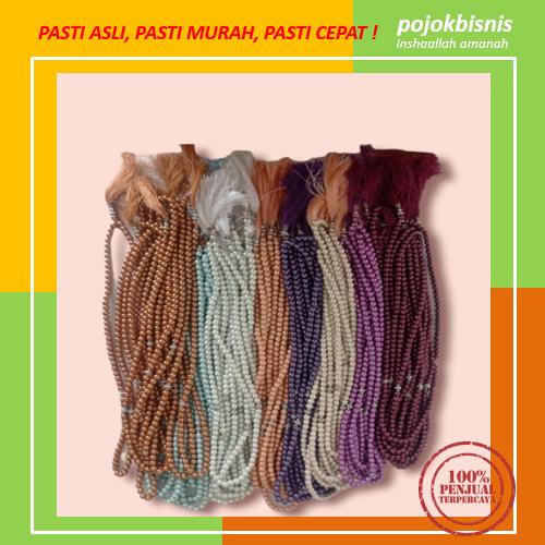 TASBIH 99 BUTIR MUTIARA CANTIK BERAT / TASBEH MUTIARA SINTESIS BERAT