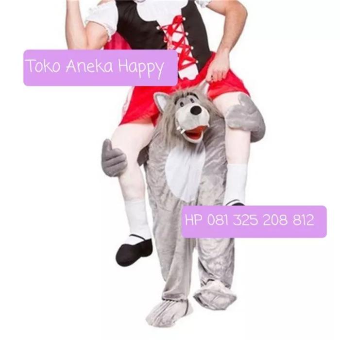 KOSTUM BONEKA SERIGALA