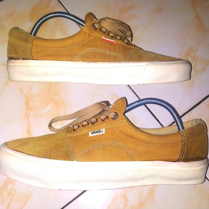 Sepatu Skateboard Vans Pro Model Rowley Solos Chestunt Brown Original