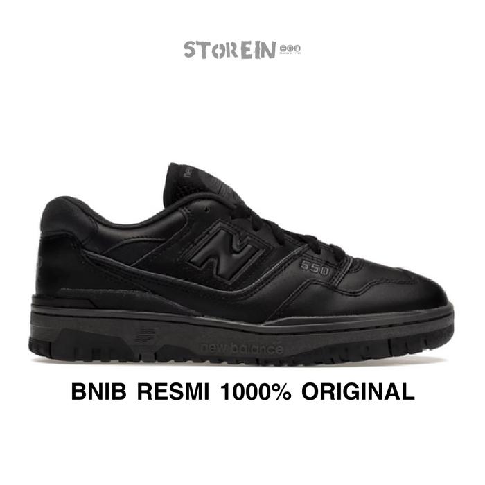 New Balance 550 Triple Black BB550BBB Original (PT MAP)