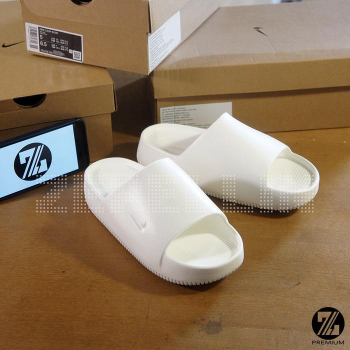 SANDAL / SENDAL SELOP NIKE CALM SLIDE ( SLIDES ) SAIL ORIGINAL