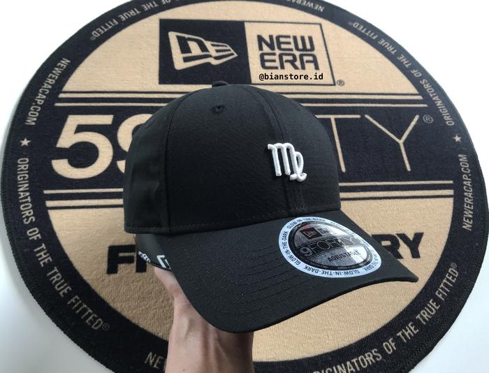 Topi New Era 9Forty Zodiac Virgo Strapback Cap Black 100% Ori