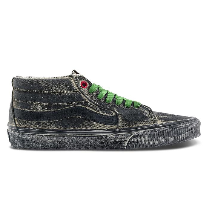 Vans Sk8 Mid Asphalt Black Stinky Tofu ORIGINAL RESMI