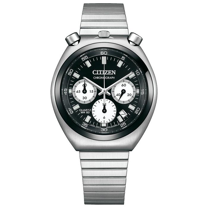 Citizen Black Panda Bull Head Tsuno Chronograph AN3660-81E JDM Bull