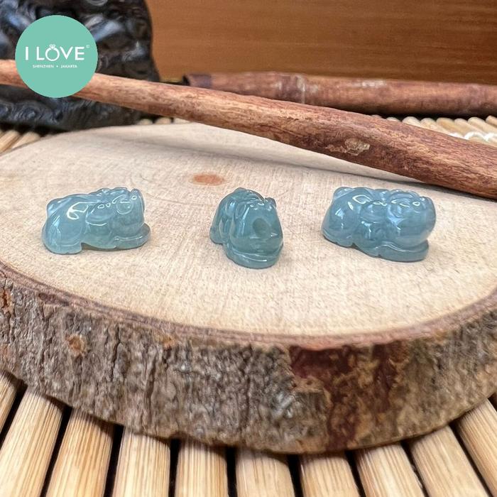 Blue Jade Mini Pixiu