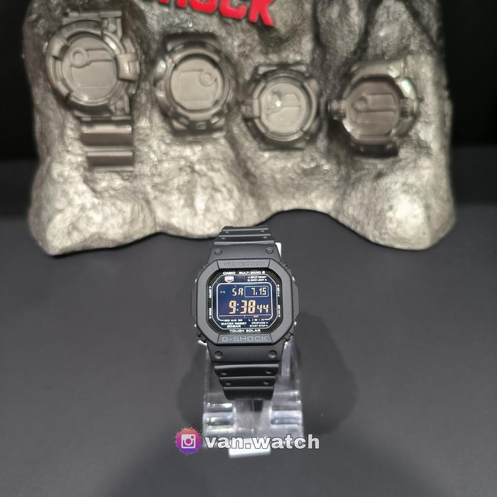 CASIO GSHOCK GW M5610-1B MULTIBAND TOUGH SOLAR ORIGINAL