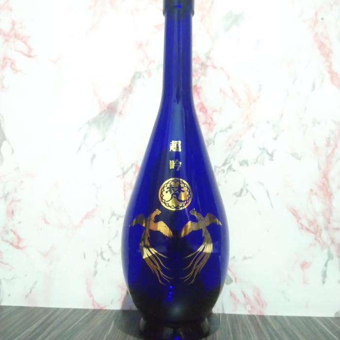 display glaas blue botol ,impety botol