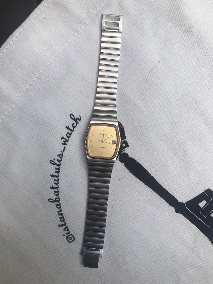 Jam Tangan Bulova Quartz Japan MOVT