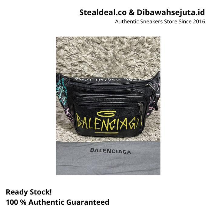 BALENCIAGA GRAFFITI BUMBAG