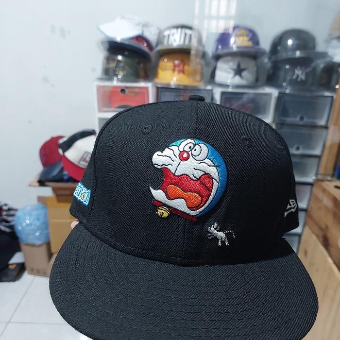 topi new era doraemon original
