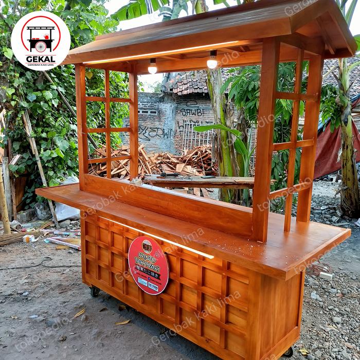 Booth Dimsum / Gerobak Takoyaki / Gerobak Angkringan / Gerobak Kopi