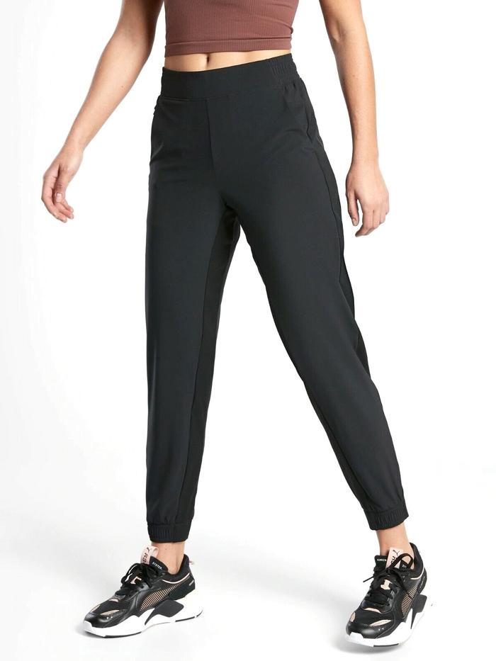 CELANA ATHLETA BROOKLYN JOGGER CASUAL/KANTOR ORIGINAL BLACK