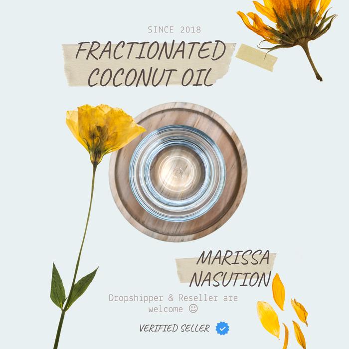 FCO Fractionated Coconut Oil 100 ML