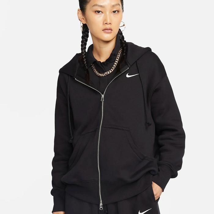 DQ5759 010 Womens Nike Sportswear Phoenix Fleece Oversized Full Hoodie