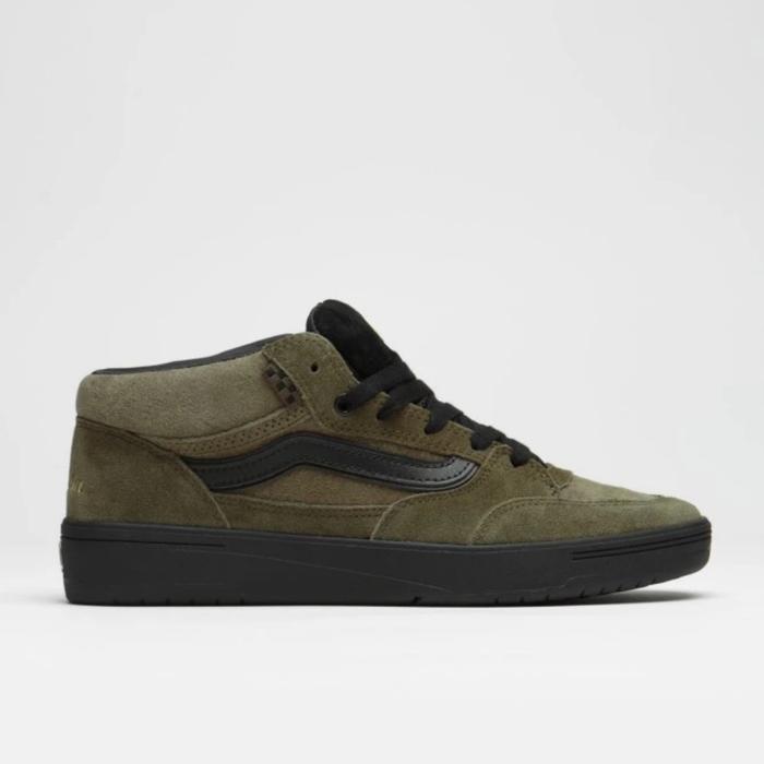 Vans x Beatrice Domond Zahba Mid Skate Dark Olive