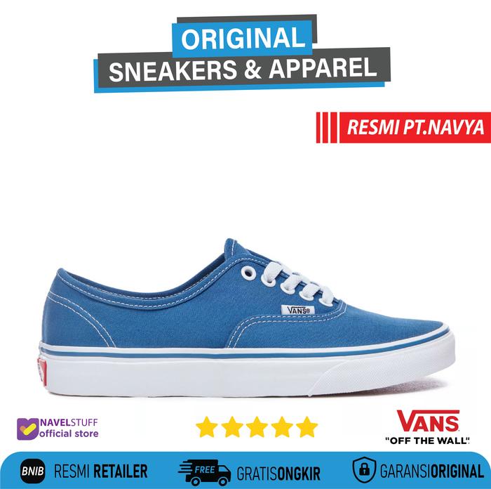 VANS Authentic Classic Core Navy White Original BNIB Resmi (PT.Navya)