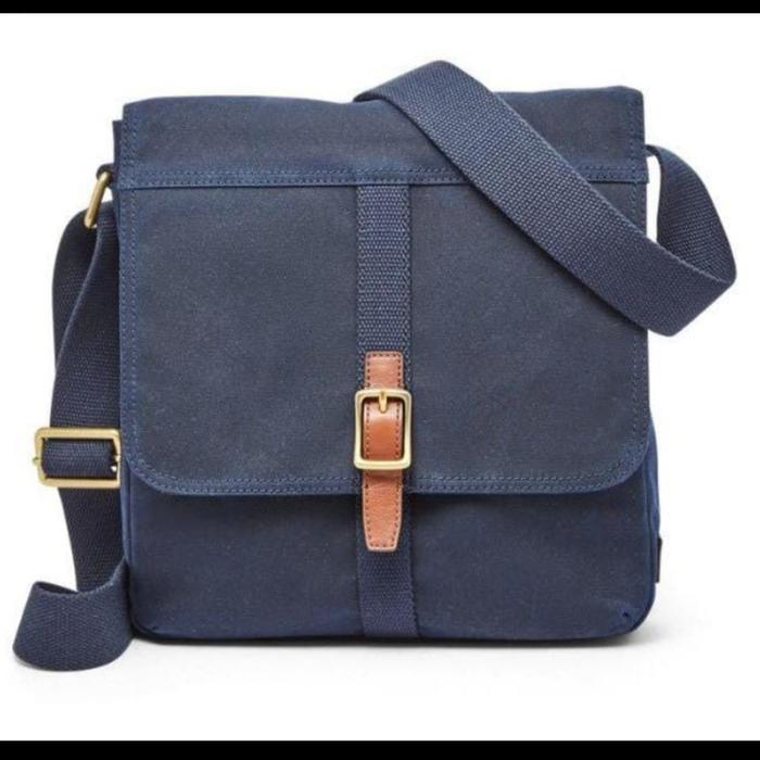 Tas Fossil Buckner City Canvas Crossbody