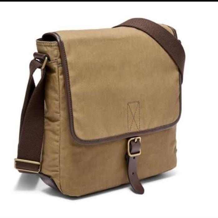 Tas Fossil Buckner City Canvas Men Crossbody Bag
