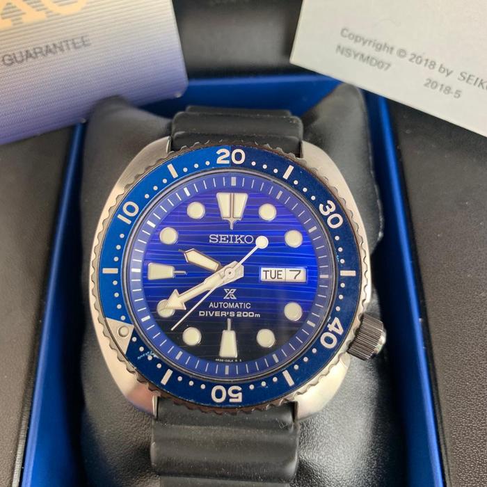 jam tangan original Seiko SRPC91 “save the ocean” Cal. 4r36